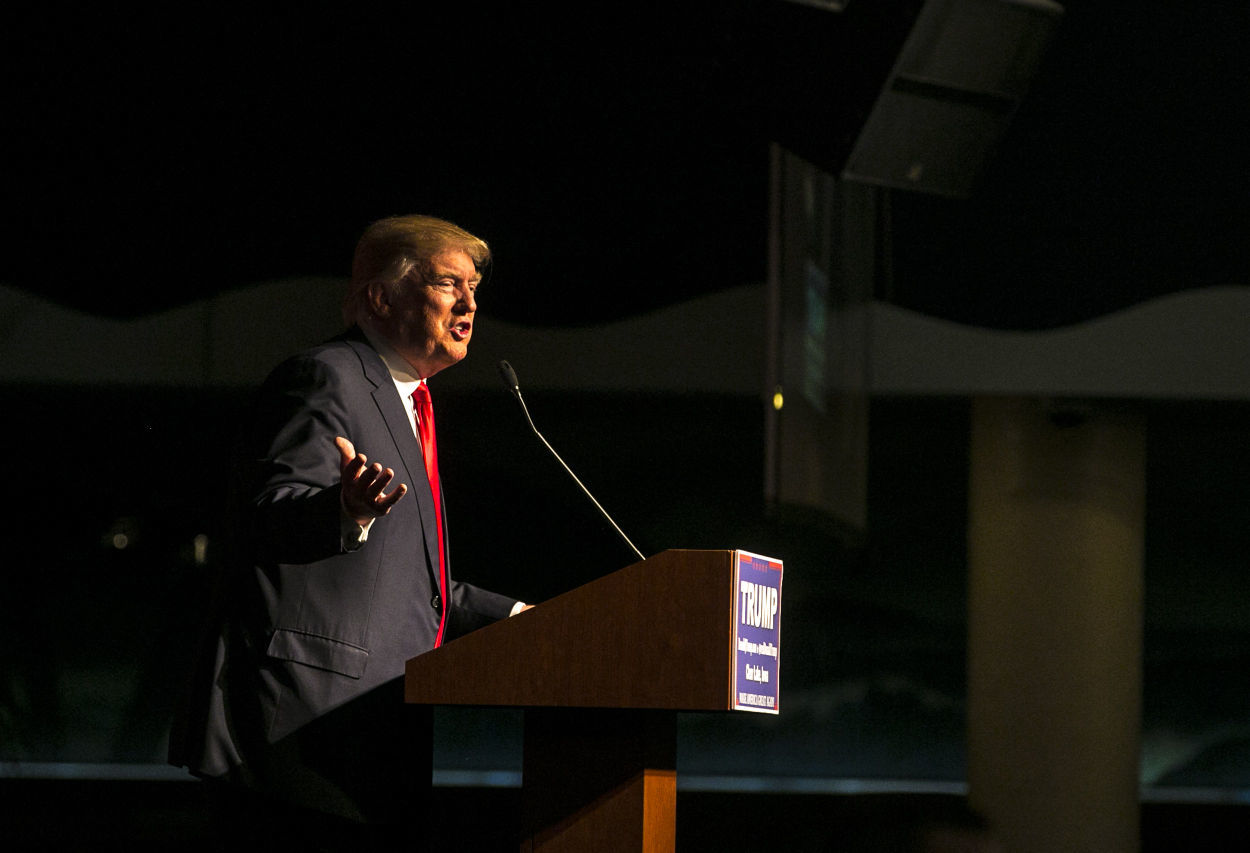 Donald Trump in Clear Lake